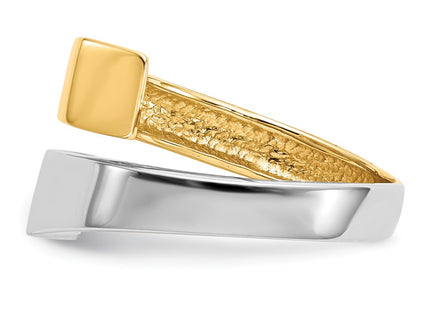 14k Two-tone Rings Style K1448 - Classique Jewelry Inc.