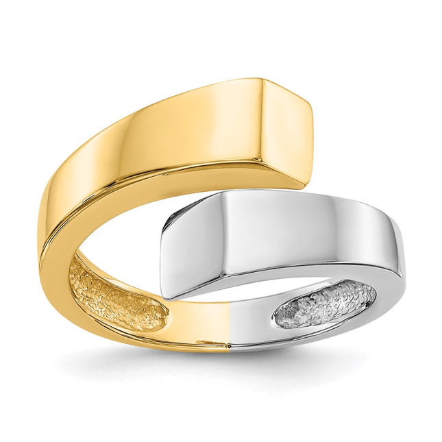 14k Two-tone Rings Style K1448 - Classique Jewelry Inc.