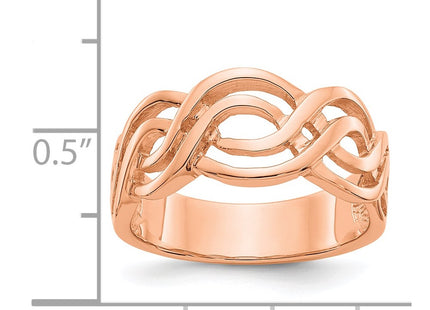 14k Rose Gold Rings Style K1468 - Classique Jewelry Inc.
