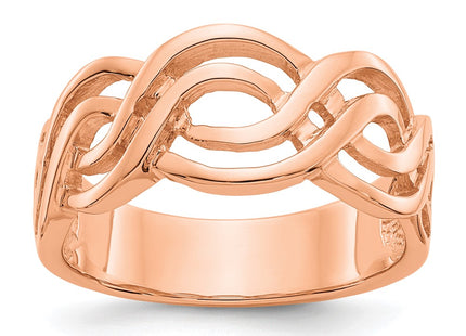 14k Rose Gold Rings Style K1468 - Classique Jewelry Inc.