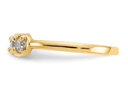 14k Yellow Gold Rings Style K1531 - Classique Jewelry Inc.