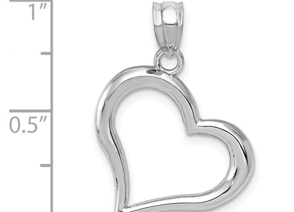 14k White Gold Pendants Style K1612 - Classique Jewelry Inc.