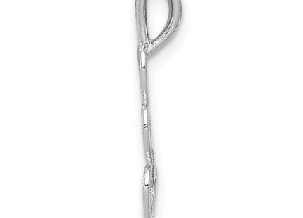 14k White Gold Pendants Style K1617 - Classique Jewelry Inc.