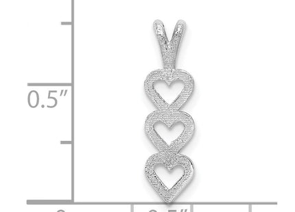 14k White Gold Pendants Style K1617 - Classique Jewelry Inc.
