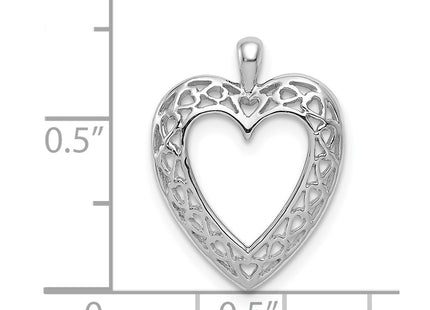 14k White Gold Pendants Style K1631 - Classique Jewelry Inc.