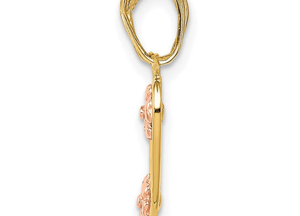 14k Two-tone Pendants Style K1713 - Classique Jewelry Inc.