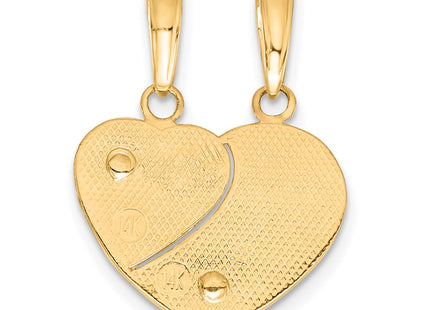 14k Two-tone Pendants Style K1713 - Classique Jewelry Inc.
