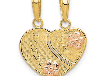 14k Two-tone Pendants Style K1713 - Classique Jewelry Inc.