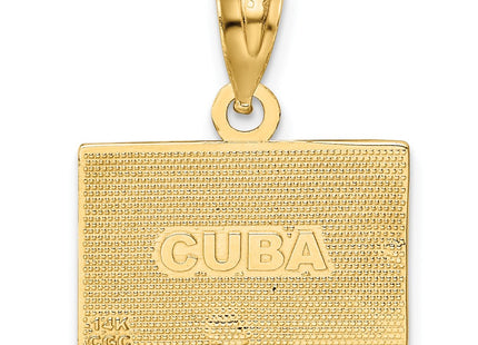 14k Yellow Gold Pendants Style K1765 - Classique Jewelry Inc.