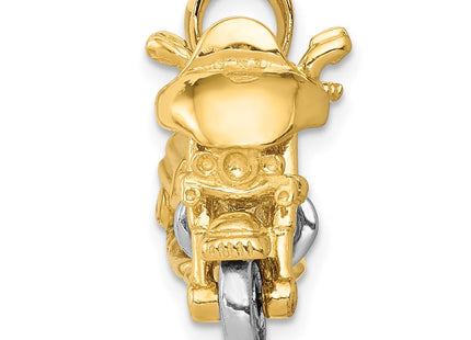 14k Two-tone Pendants Style K1781 - Classique Jewelry Inc.