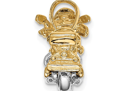 14k Two-tone Pendants Style K1781 - Classique Jewelry Inc.
