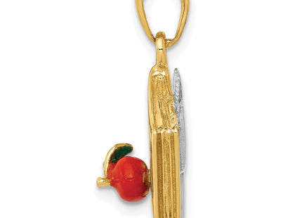 14k Two-tone Pendants Style K1787 - Classique Jewelry Inc.