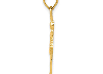 14k Yellow Gold Pendants Style K1791 - Classique Jewelry Inc.