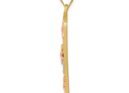 14k Two-tone Pendants Style K1807 - Classique Jewelry Inc.