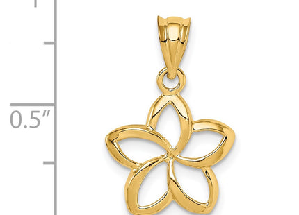 14k Yellow Gold Pendants Style K1809 - Classique Jewelry Inc.
