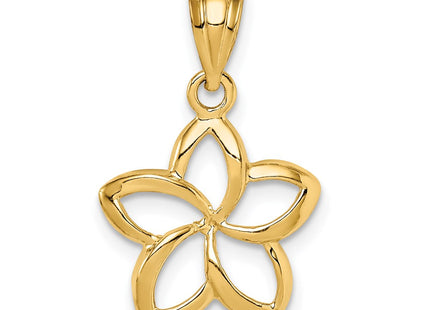 14k Yellow Gold Pendants Style K1809 - Classique Jewelry Inc.