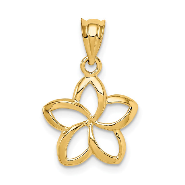 14k Yellow Gold Pendants Style K1809 - Classique Jewelry Inc.