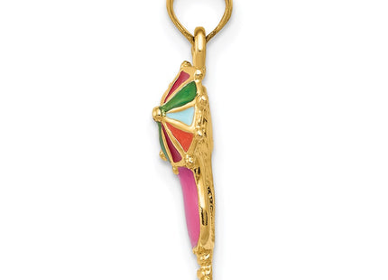 14k Yellow Gold Pendants Style K1819 - Classique Jewelry Inc.