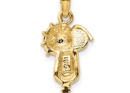 14k Yellow Gold Pendants Style K1819 - Classique Jewelry Inc.