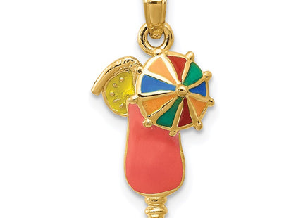 14k Yellow Gold Pendants Style K1819 - Classique Jewelry Inc.