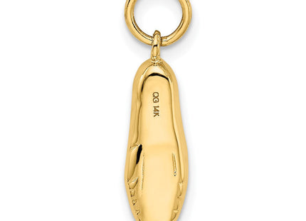 14K gold pendant, another view