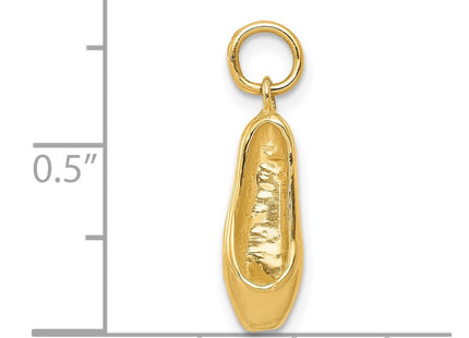 14K gold pendant, further view