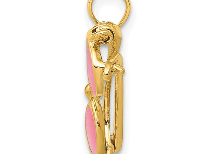 14k Yellow Gold Pendants Style K1863 - Classique Jewelry Inc.