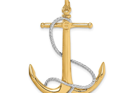 14k Two-tone Pendants Style K1892 - Classique Jewelry Inc.