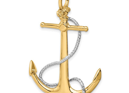 14k Two-tone Pendants Style K1892 - Classique Jewelry Inc.