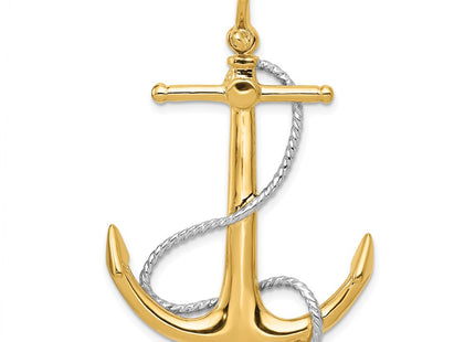 14k Two-tone Pendants Style K1892 - Classique Jewelry Inc.