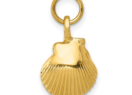 14k Seashell Pendant (Style K1900)