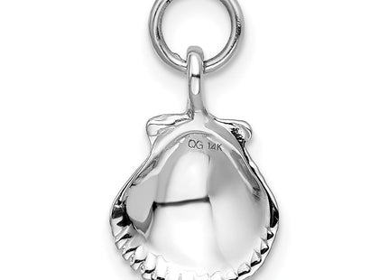 14k White Gold Pendants Style K1901 - Classique Jewelry Inc.