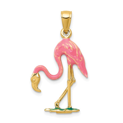 14K gold pendant