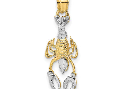 14k Yellow & Rhodium Jewelry Style K1916 - Classique Jewelry Inc.