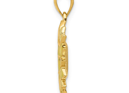 14k Yellow Gold Pendants Style K1965 - Classique Jewelry Inc.