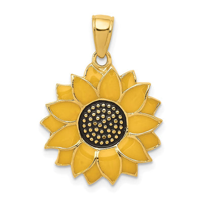 14K gold pendant
