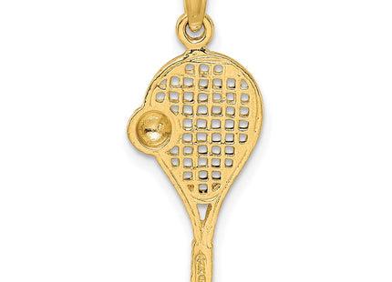 14k Yellow & Rhodium Pendants Style K1995 - Classique Jewelry Inc.