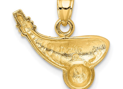 14k Yellow & Rhodium Jewelry Style K1998 - Classique Jewelry Inc.