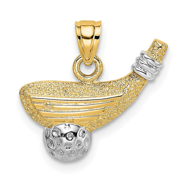 14k Yellow & Rhodium Jewelry Style K1998 - Classique Jewelry Inc.