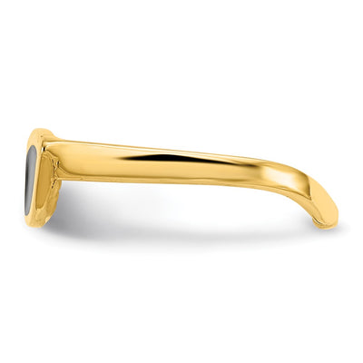 14K Enameled Sunglasses Toe Ring