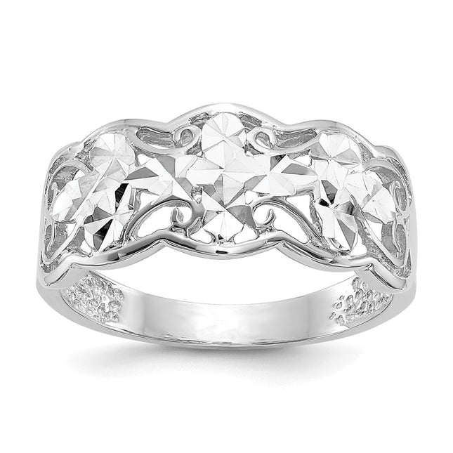 14k White Gold Rings Style K2048 - Classique Jewelry Inc.