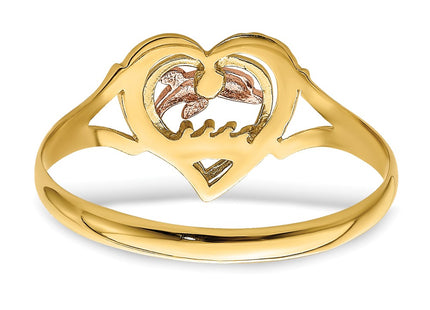 14k Two-tone Rings Style K2068 - Classique Jewelry Inc.