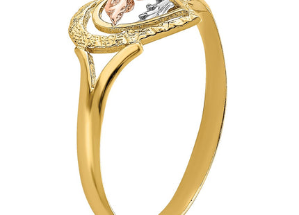 14k Two-tone Rings Style K2068 - Classique Jewelry Inc.