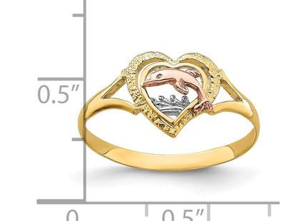 14k Two-tone Rings Style K2068 - Classique Jewelry Inc.