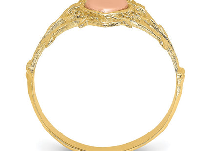 14k Two-tone Rings Style K2076 - Classique Jewelry Inc.