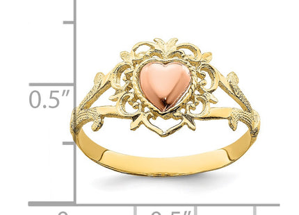 14k Two-tone Rings Style K2076 - Classique Jewelry Inc.