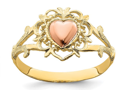 14k Two-tone Rings Style K2076 - Classique Jewelry Inc.
