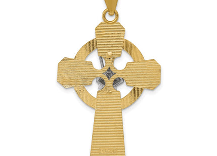 14k Two-tone Pendants Style K2194 - Classique Jewelry Inc.