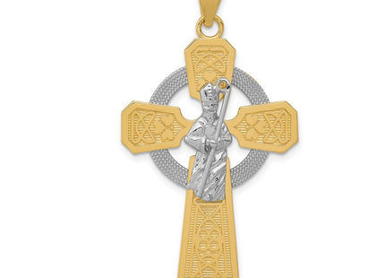 14k Two-tone Pendants Style K2194 - Classique Jewelry Inc.