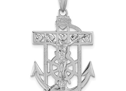 14k White Gold Pendants Style K2210W - Classique Jewelry Inc.